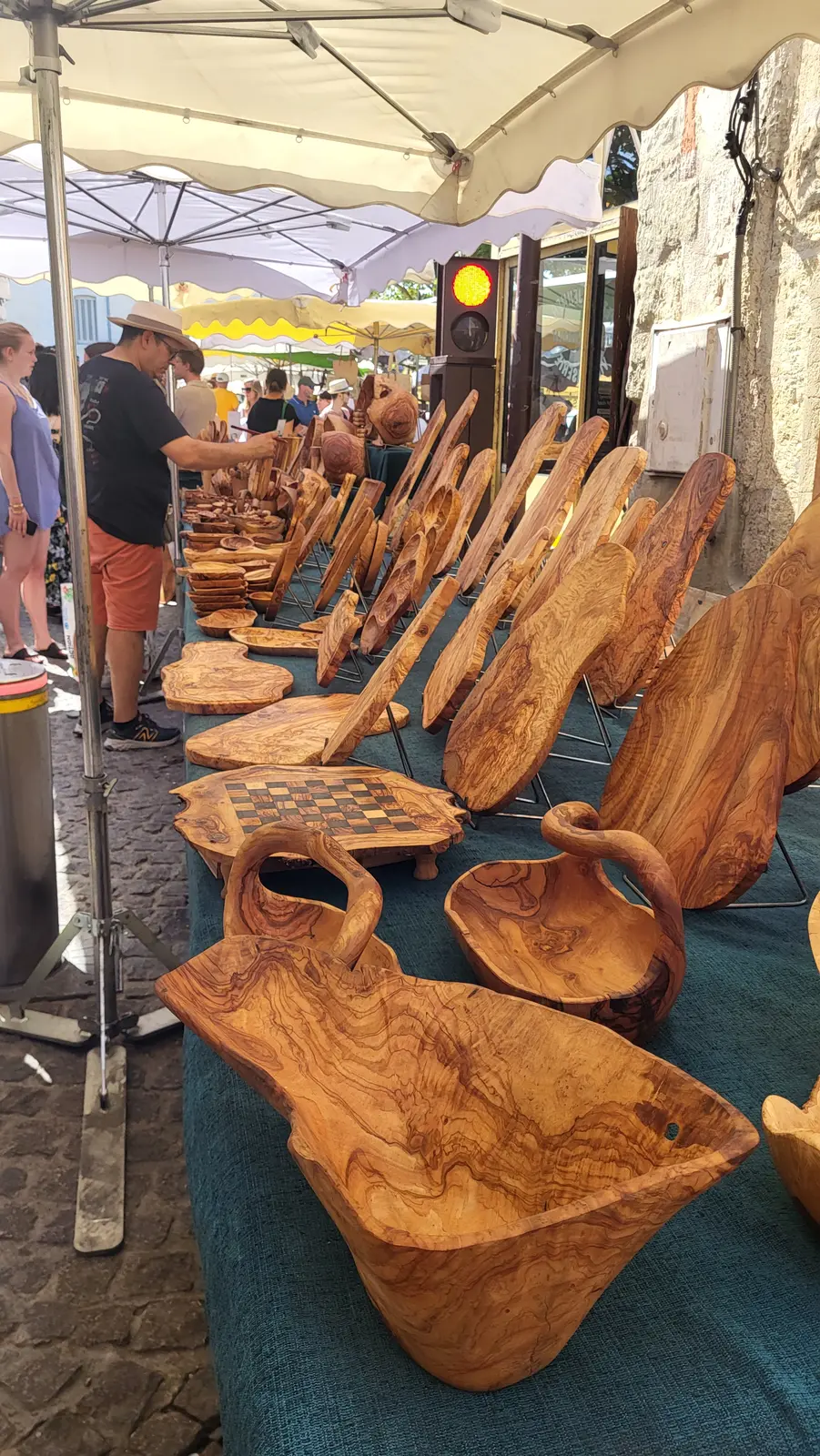 Olive wood objects